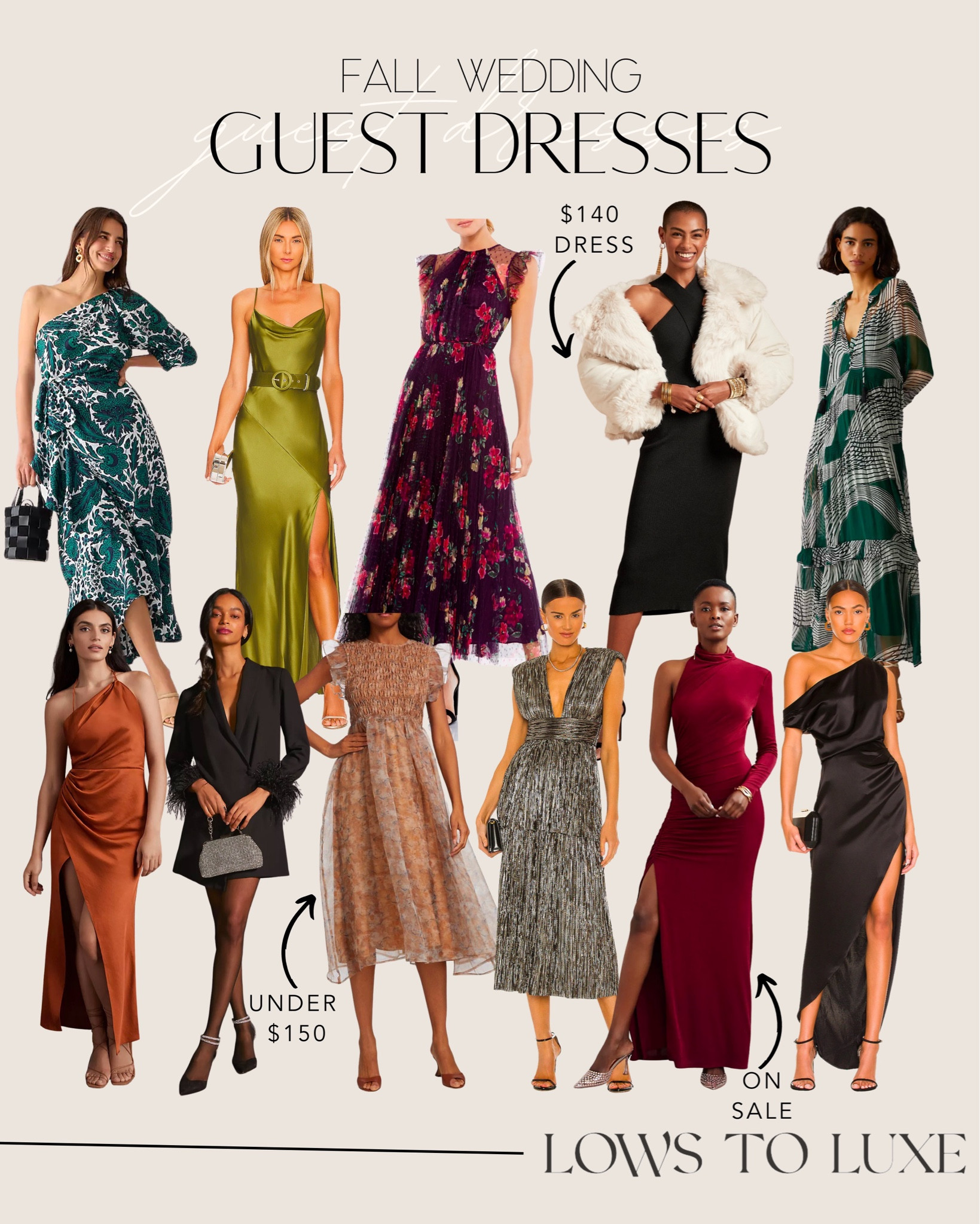 Fall wedding guest dresses - winter wedding guest - formal wedding - tux attire - cocktail attire - casual wedding - beach wedding guest - formal dresses

#LTKstyletip #LTKunder100 #LTKwedding