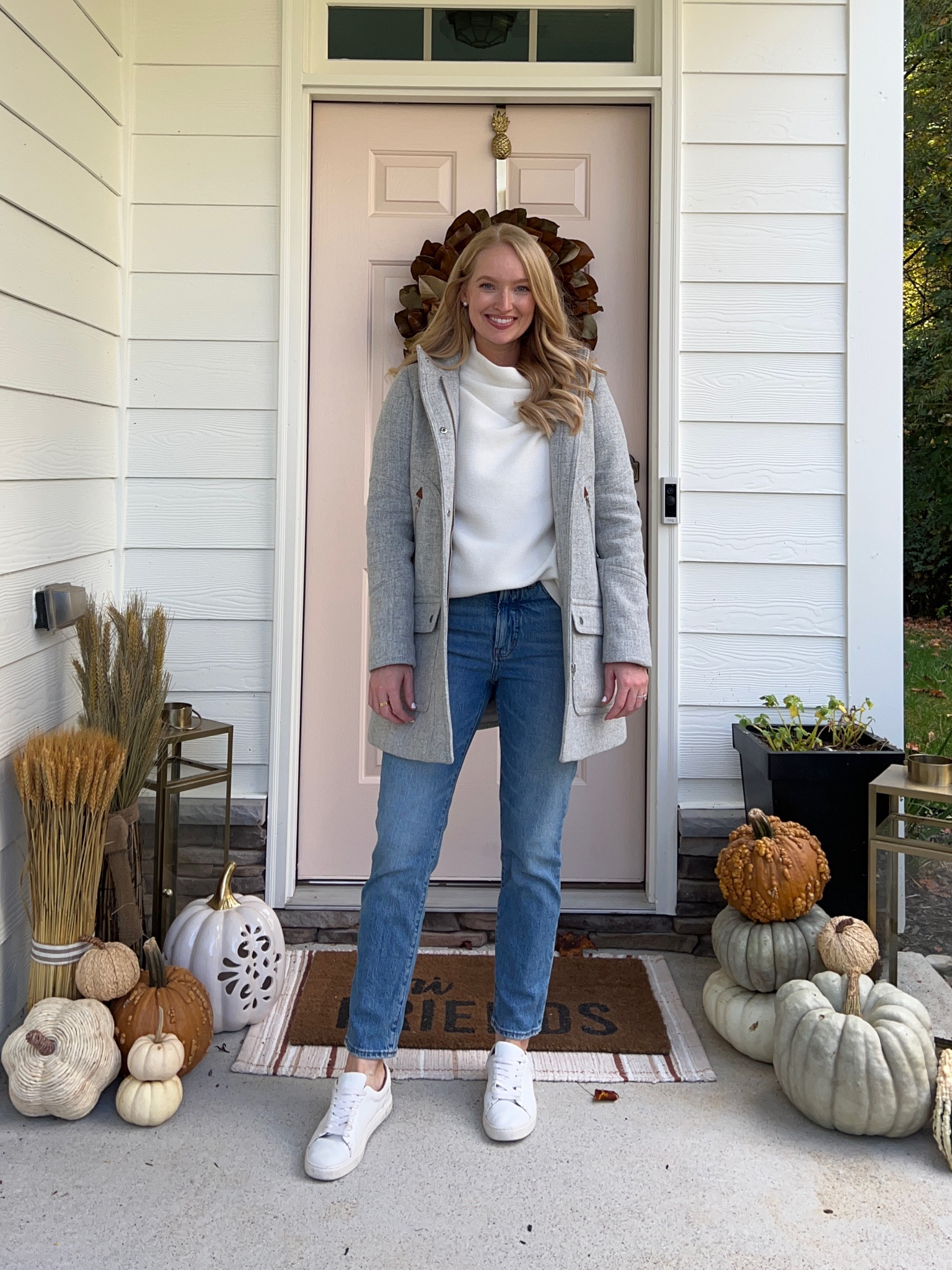 My favorite straight jeans + tunic sweater are included in the Shopbop the style event sale! I sized down to a 27 in the jeans because they do stretch a tad with wear. 

#LTKsalealert