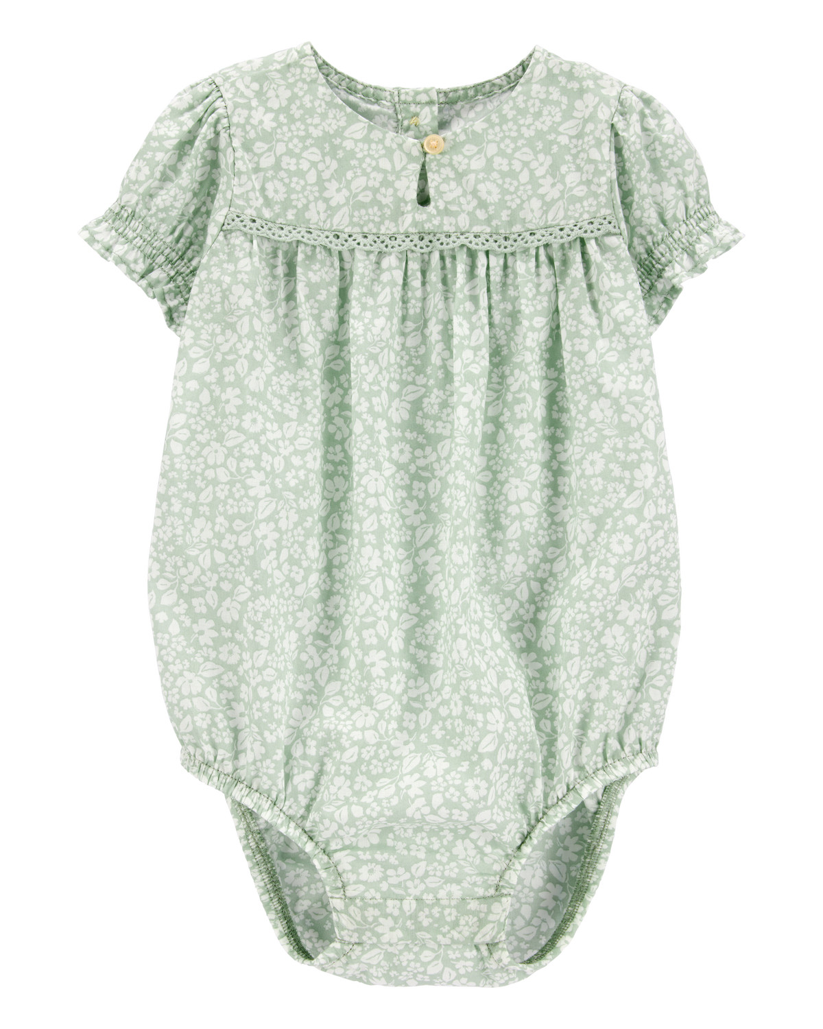 Baby Floral Eyelet Bodysuit | Carter's Inc