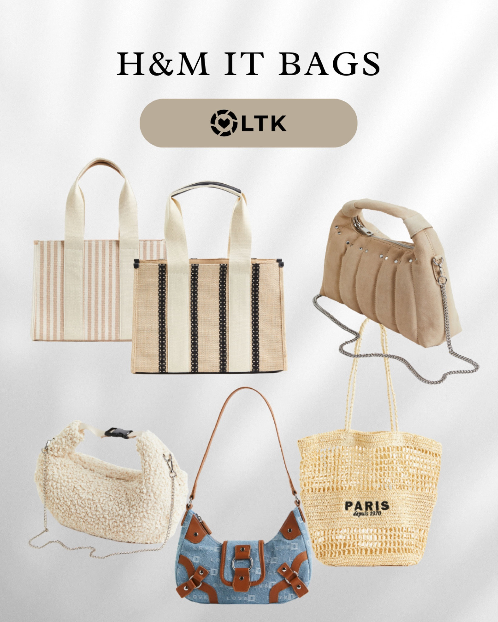 H&M summer bags hand bags tote bags prada dupe it bags crossbody bags fluffy bag denim bag 

#LTKeurope #LTKunder50 #LTKitbag