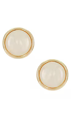 SHASHI Gia Stud in Gold from Revolve.com | Revolve Clothing (Global)