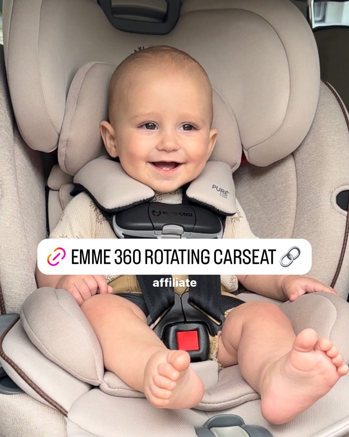 Maxi-Cosi Emme 360 Rotating Convertible Carseat 
Spinning carseat 
Best convertible carseat 


#LTKBaby #LTKKids #LTKTravel