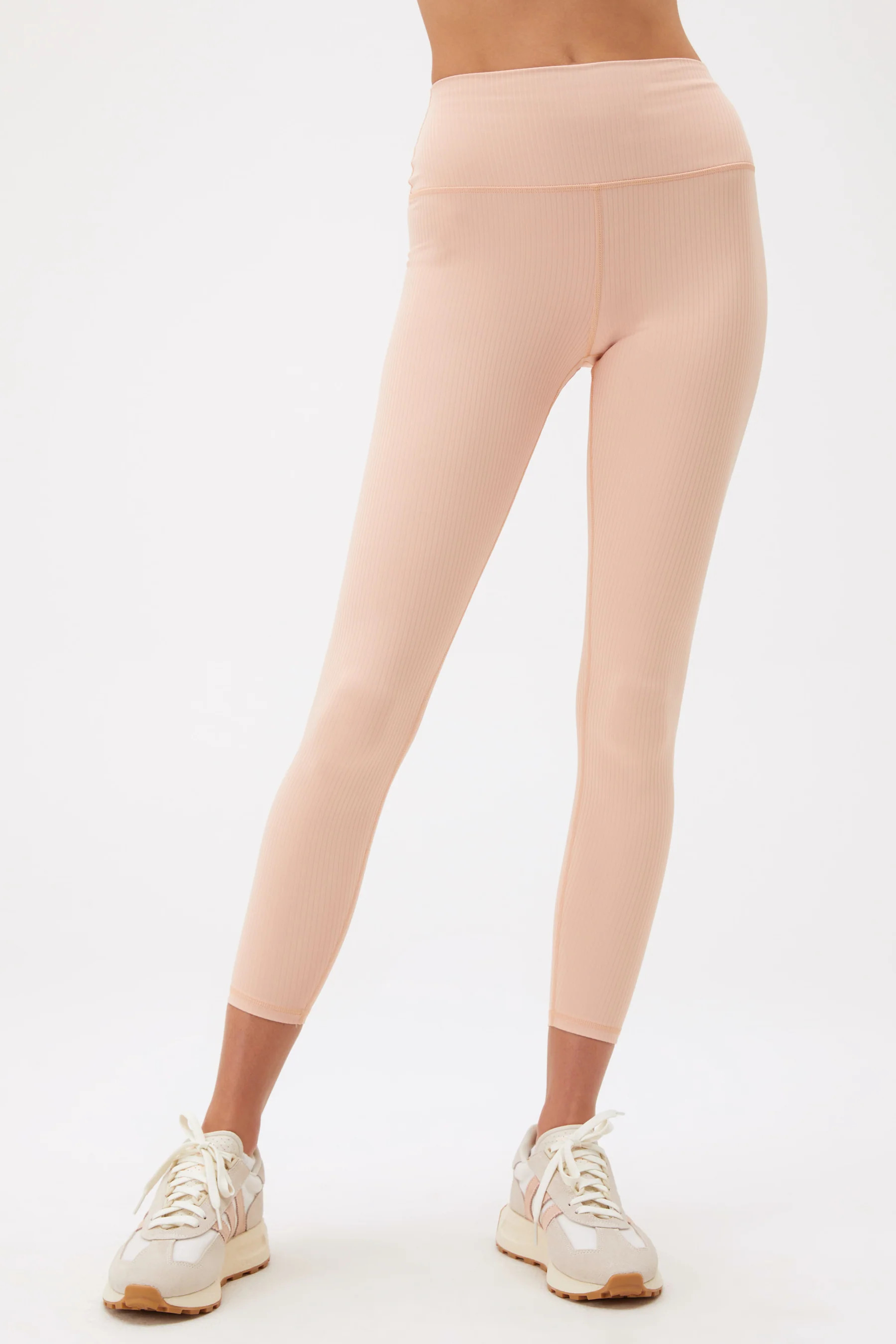Renew High Waisted 7/8 Rib Legging | Spiritual Gangster
