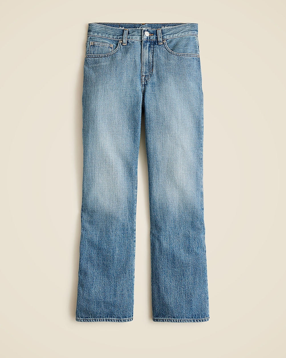 Mid-rise relaxed kickout jean | J. Crew US