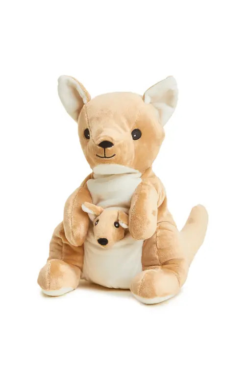 Warmies Kangaroo Plush Toy in Light Beige at Nordstrom | Nordstrom
