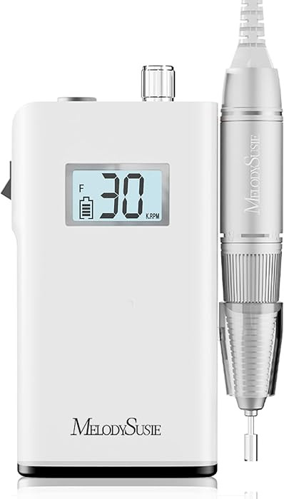MelodySusie Entry-Level Clip-On Rechargeable Nail Drill, SC320H 30000RPM Popular Classic E-File w... | Amazon (US)