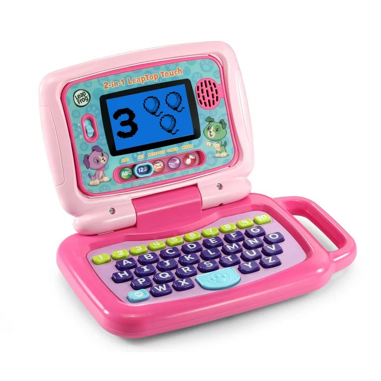 LeapFrog 2 in 1 LeapTop Touch, Cute Pretend Laptop for Toddlers - Walmart.com | Walmart (US)