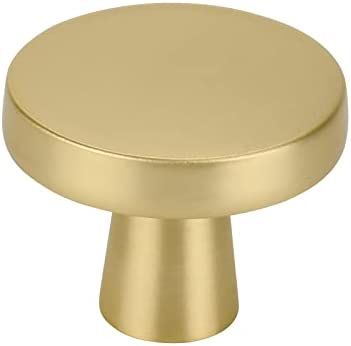 OYX Brushed Brass Cabinet Knobs 12PACK Gold Cabinet Knobs Round Knobs Gold Drawer Knobs for Cabin... | Amazon (US)