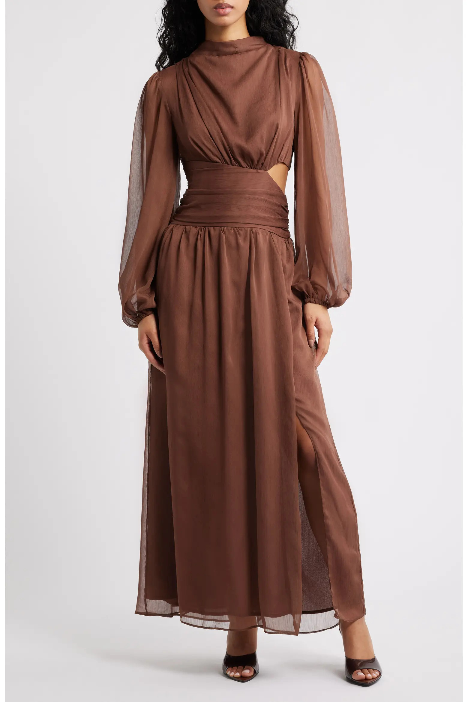Petal & Pup Neveah Long Sleeve Maxi Dress (Women) | Nordstrom | Nordstrom