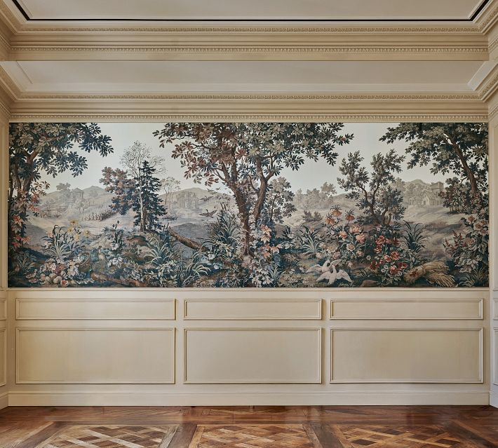 Kravet Folly Scenic Mural Wallpaper | Pottery Barn (US)