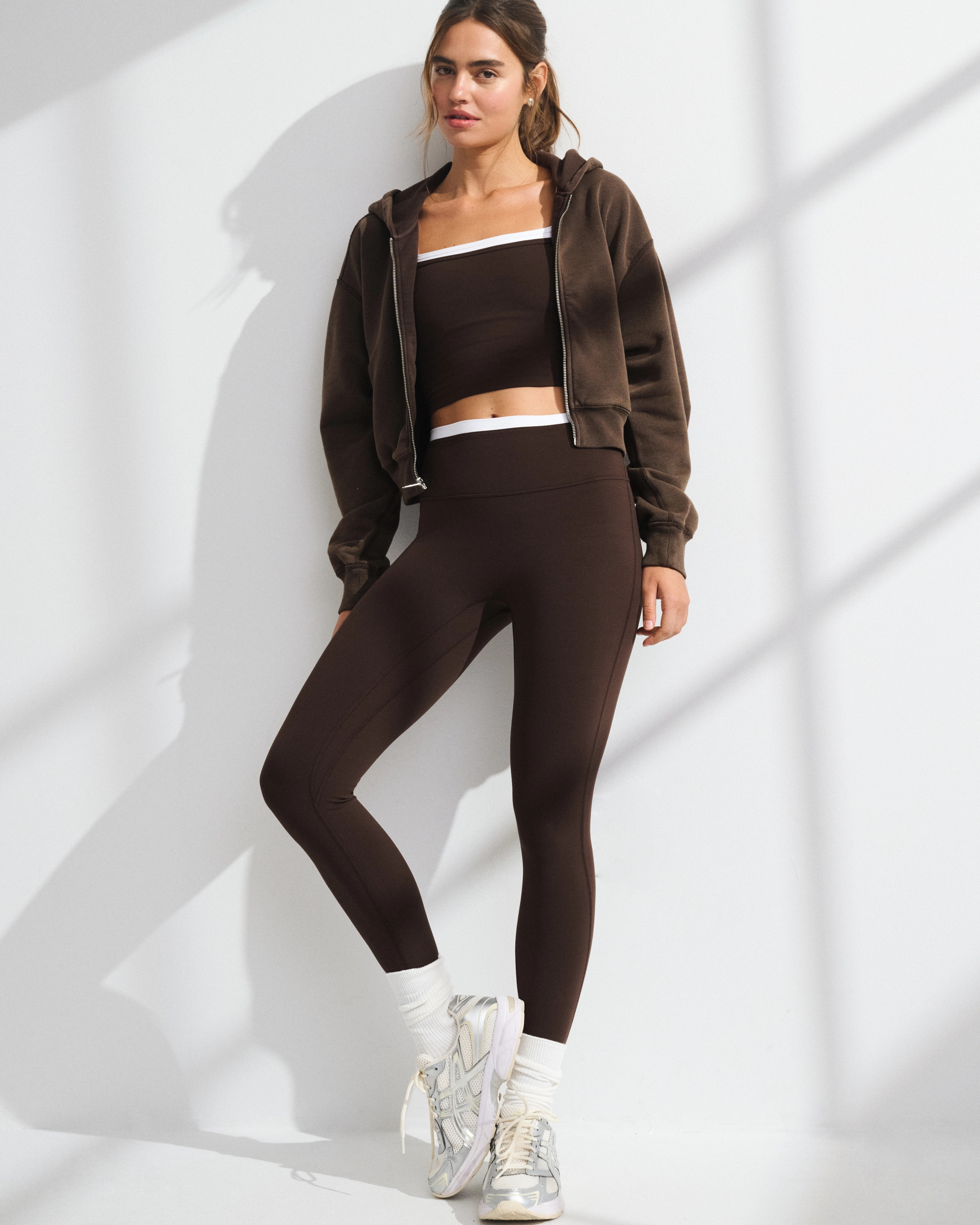 YPB studioFLEX 7/8-Length Legging | Abercrombie & Fitch (US)