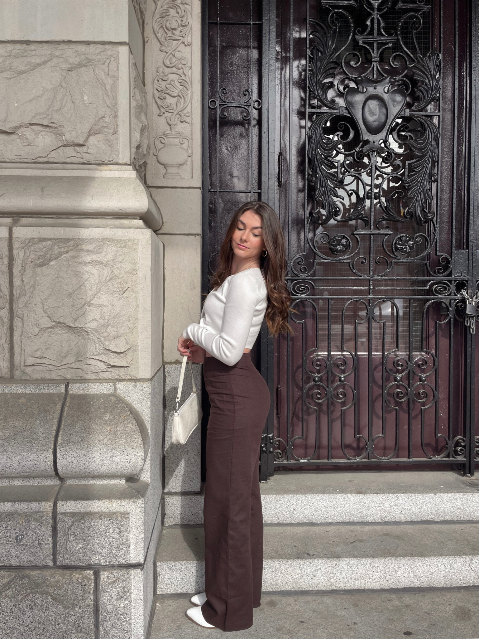 neutral outfits, causal dress pant outfits, dress pants outfits