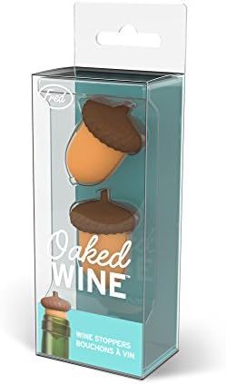 Genuine Fred OAKED WINE Silicone Bottle Stopper, One Size | Amazon (US)