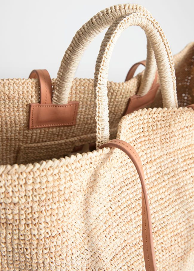 Large Woven Straw Tote | & Other Stories (EU + UK)