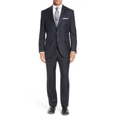 Flynn Classic Fit Solid Wool Suit | Nordstrom