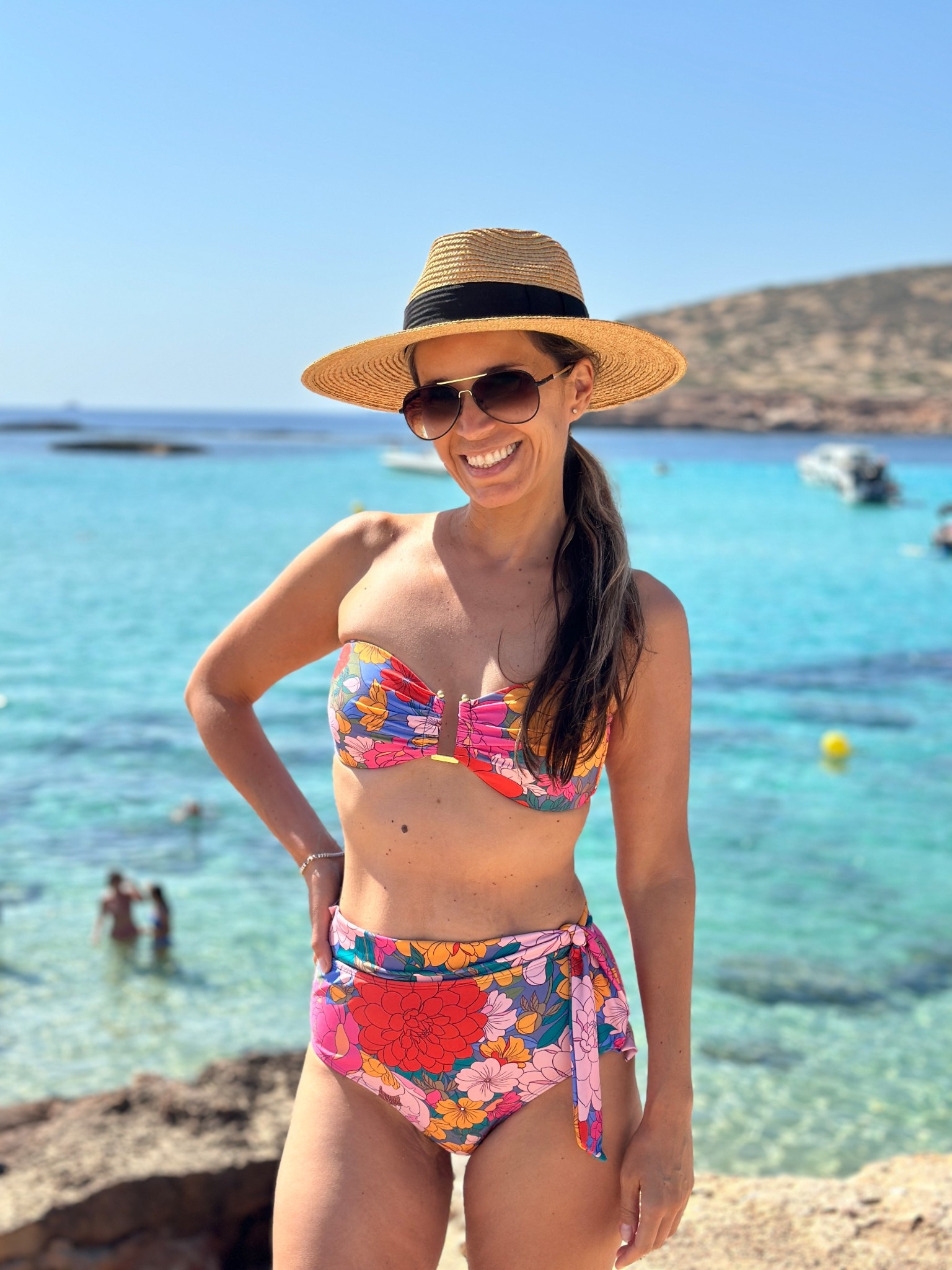 Sz XS in bikini bandeu top
Sz S in high waist bottom



#LTKFindsUnder50 #LTKFindsUnder100 #LTKSwim