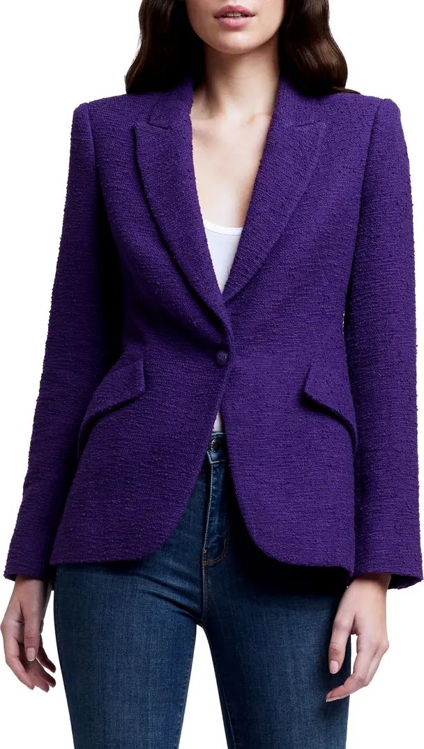 Chamberlin Textured Stretch Cotton Blazer | Nordstrom