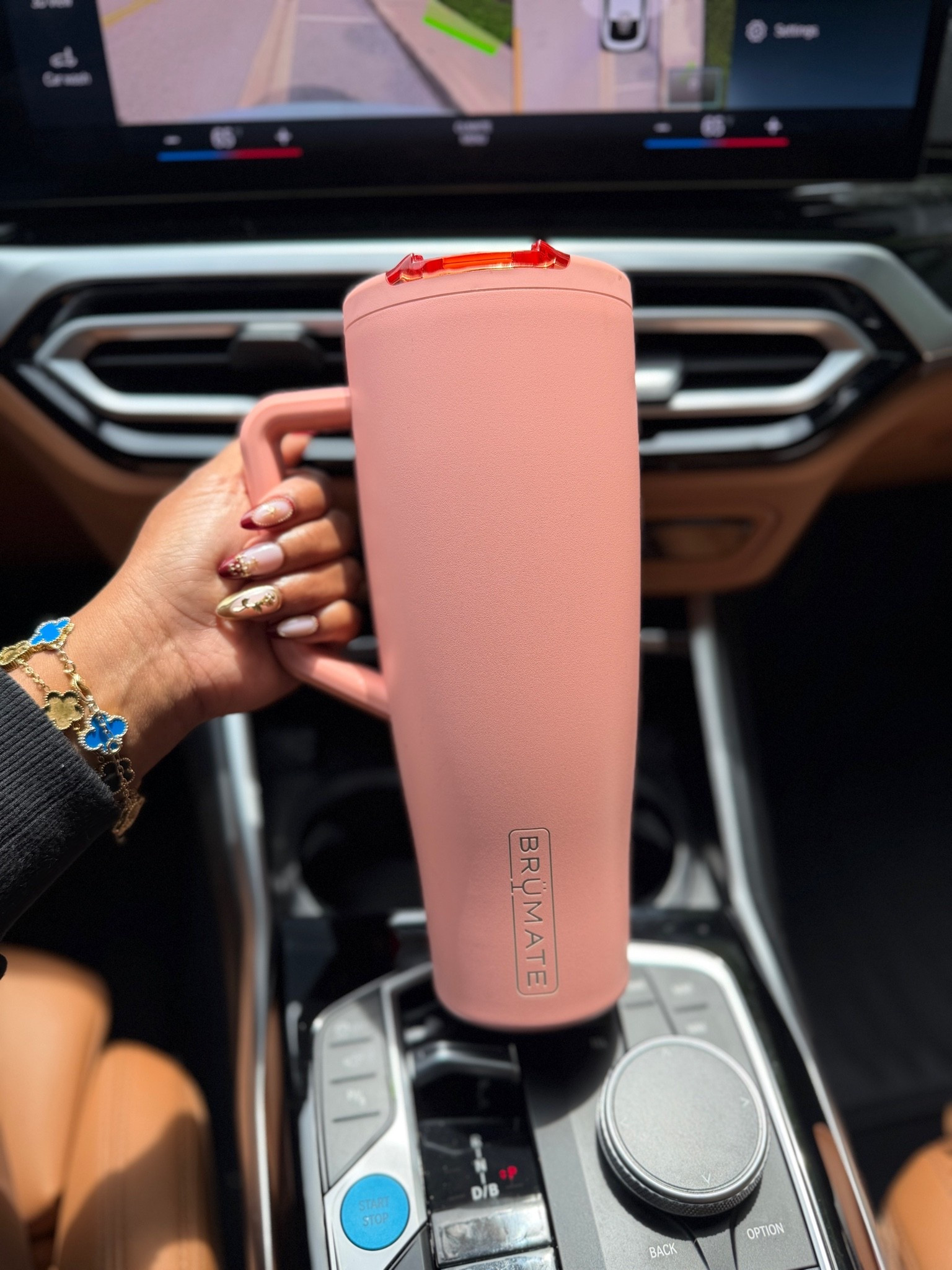 I’ve tried a lot of water bottles, but this 40 oz BrüMate tumbler has earned a permanent spot in my daily routine. It’s 100% leakproof, keeps my water ice cold for hours, fits in my car cup holder, and the handle makes it easy to take everywhere.

If you’re looking for the best insulated tumbler to help you drink more water, this one is absolutely worth it.

#LTKdayinmylife #LTKmorningroutine #LTKActive