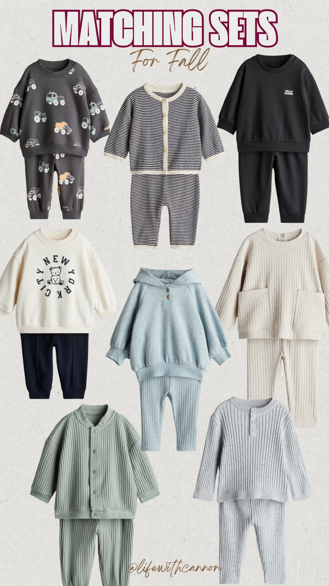 Cutest fall sets!!! Obsessed with the textures and colors! 20% off too!

#LTKBaby #LTKKids #LTKSaleAlert