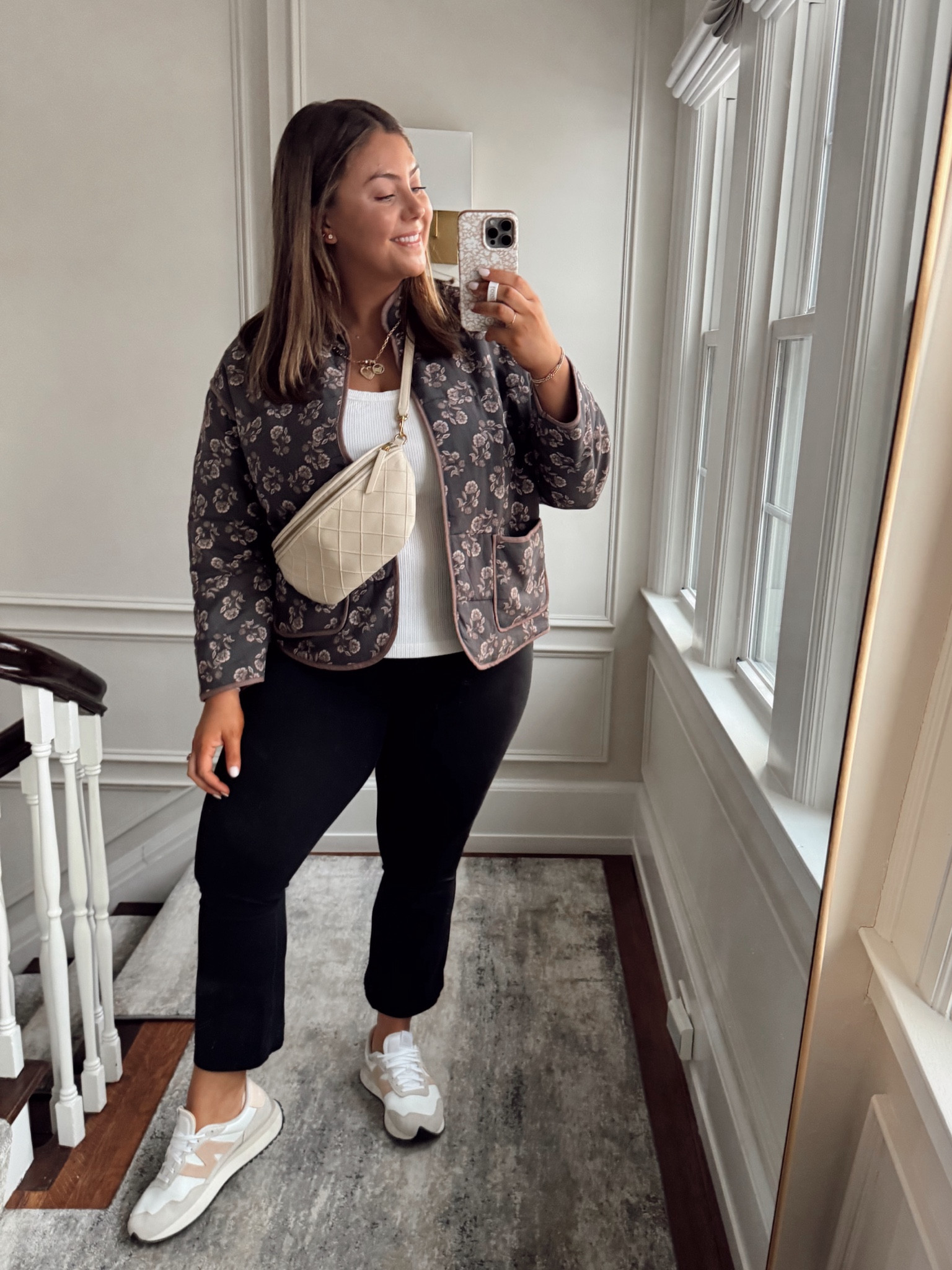 Travel outfit inspo - this jacket is so comfortable and soft, feels like a blanket ✈️❤️ wearing size 1X in jacket & tank, XL in pants. Use CARALYN20 at Spanx. 

#LTKTravel #LTKMidsize #LTKStyleTip
