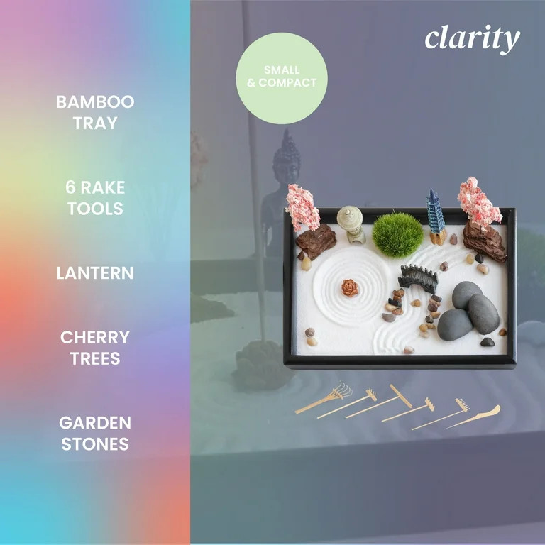 Clarity Personal Zend Sand Garden | Walmart (US)