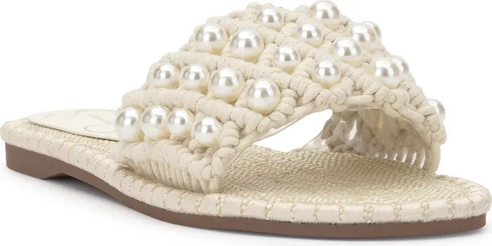 Jessica Simpson Brennara 2 Beaded Slide Sandal (Women) | Nordstrom | Nordstrom