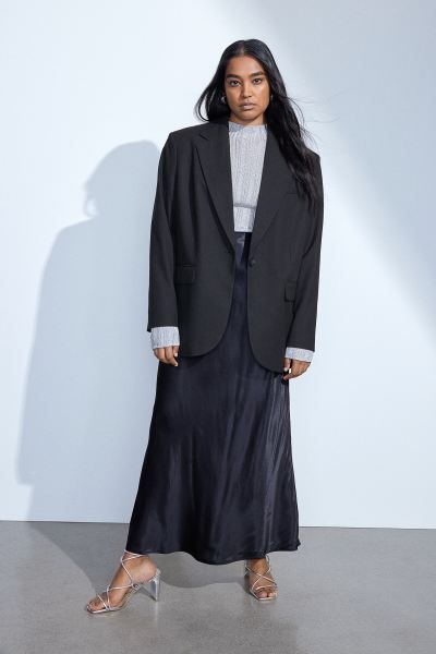 Oversized blazer - Black - Ladies | H&M US | H&M (US + CA)