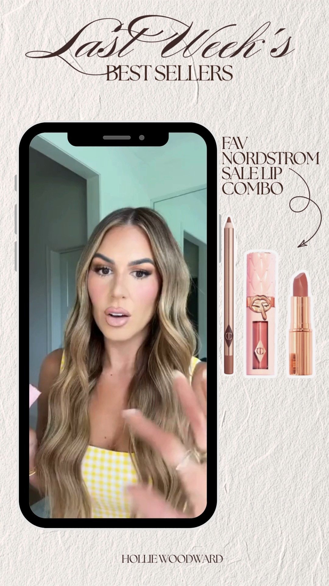 wearing shade iconic nude in the liner! 

 #LTKSaleAlert #LTKBeauty