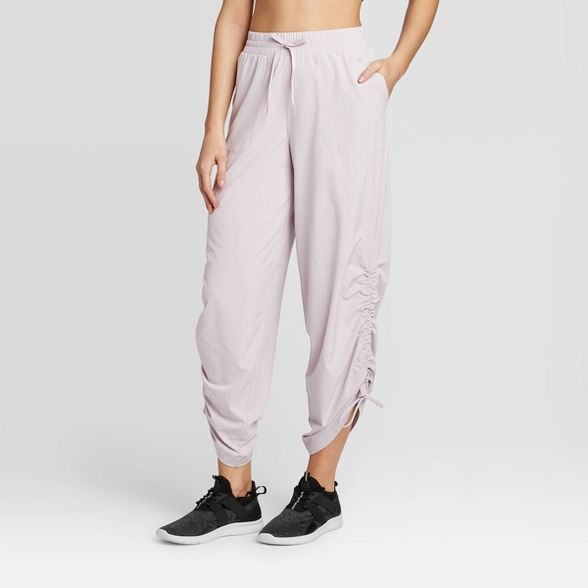 Women's High-Waisted Stretch Woven Pants - JoyLab™ | Target