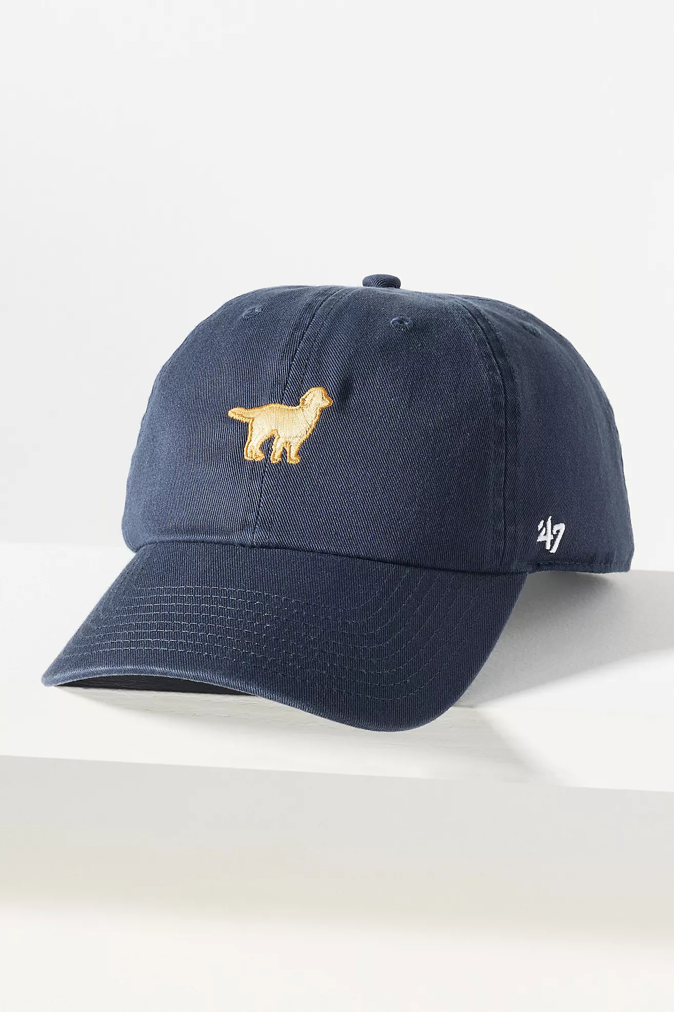 '47 Embroidered Dog Icon Baseball Cap | Anthropologie (US)