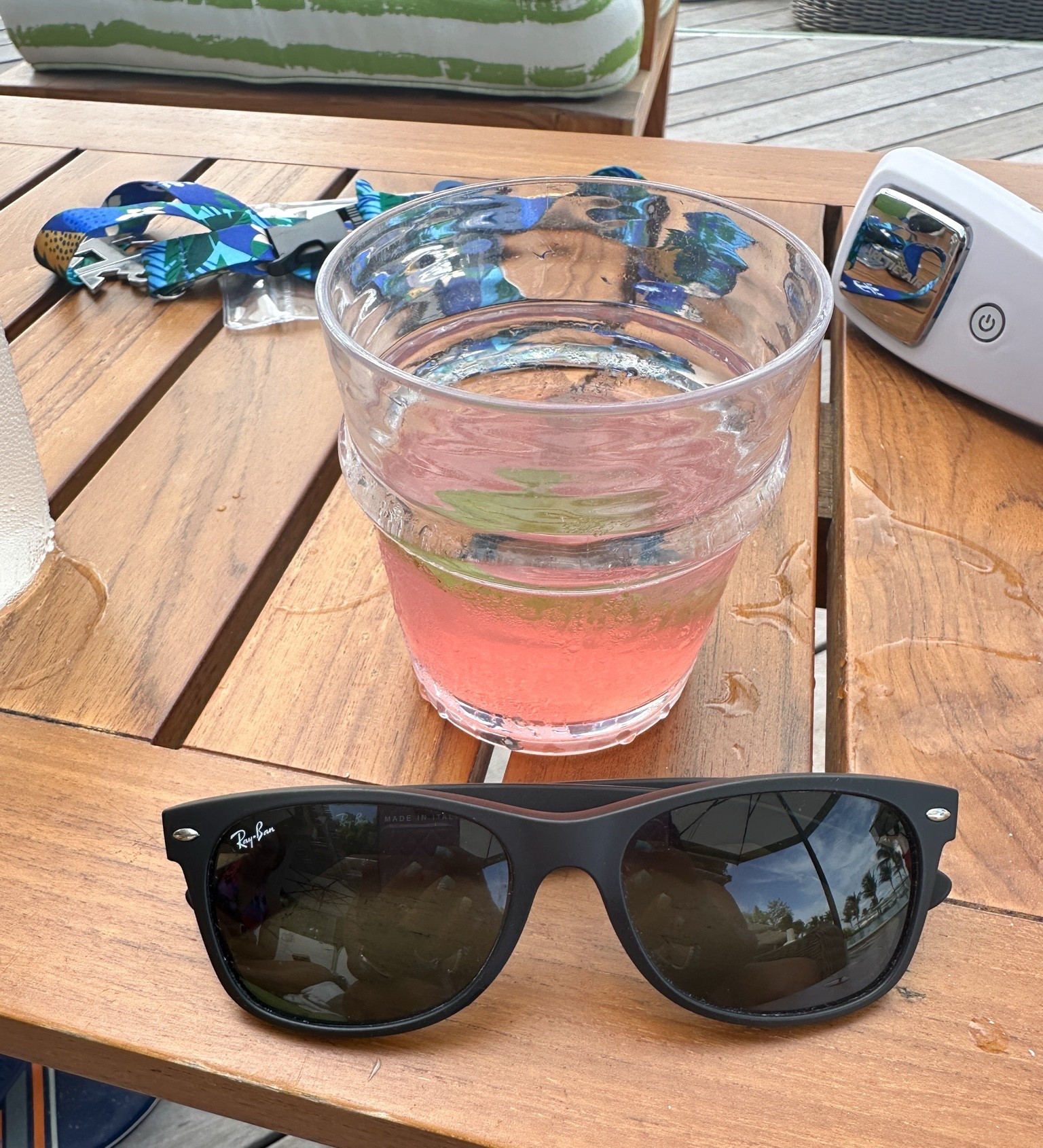 Vacation necessities #Sunglasses #fans #rayban #batteryoperatedfans