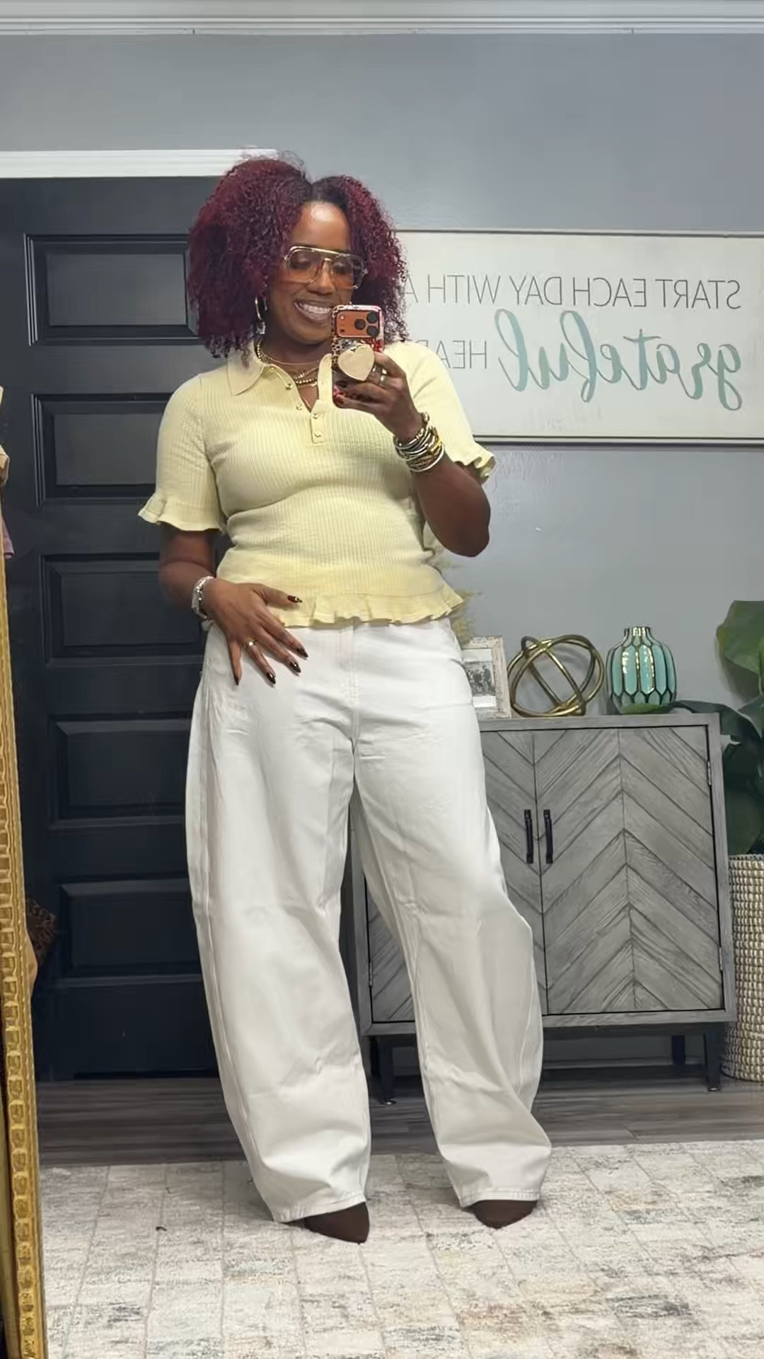 H&M did NOT come to play 👏🏽 these pieces are giving effortless, elevated, everyday style without the price tag.

From workwear to weekend looks — I styled these pieces multiple ways so you can get the most out of your wardrobe ✔️

• Wide leg trousers = instant polish
• Statement tops = outfit MADE
• Neutrals + textures = expensive vibes every time

Whether you’re headed to the office, brunch, date night or just want to look put together running errands… these are those pieces 🤎

SIZING REFERENCE/stats- 5’5”, 165 lbs, size 10

#hmstyle #hmhaul #affordablefashion #over40style #everydaystyle #workwearinspo #ltkstyle #neutralstyle #capsulewardrobe #fashionover40

#LTKOver40 #LTKMidsize #LTKootd