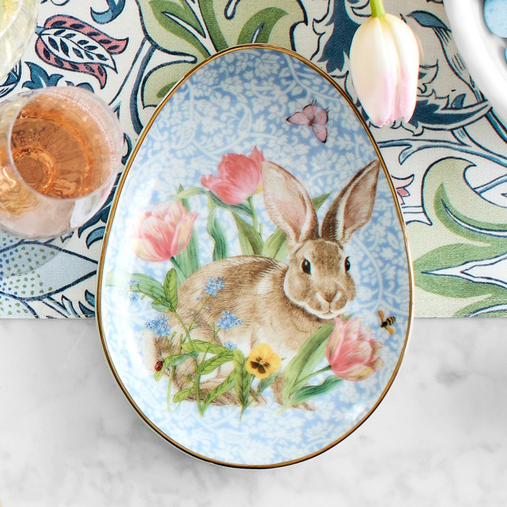 Garden Flowers Appetizer Plates, Set of 4 | Williams-Sonoma