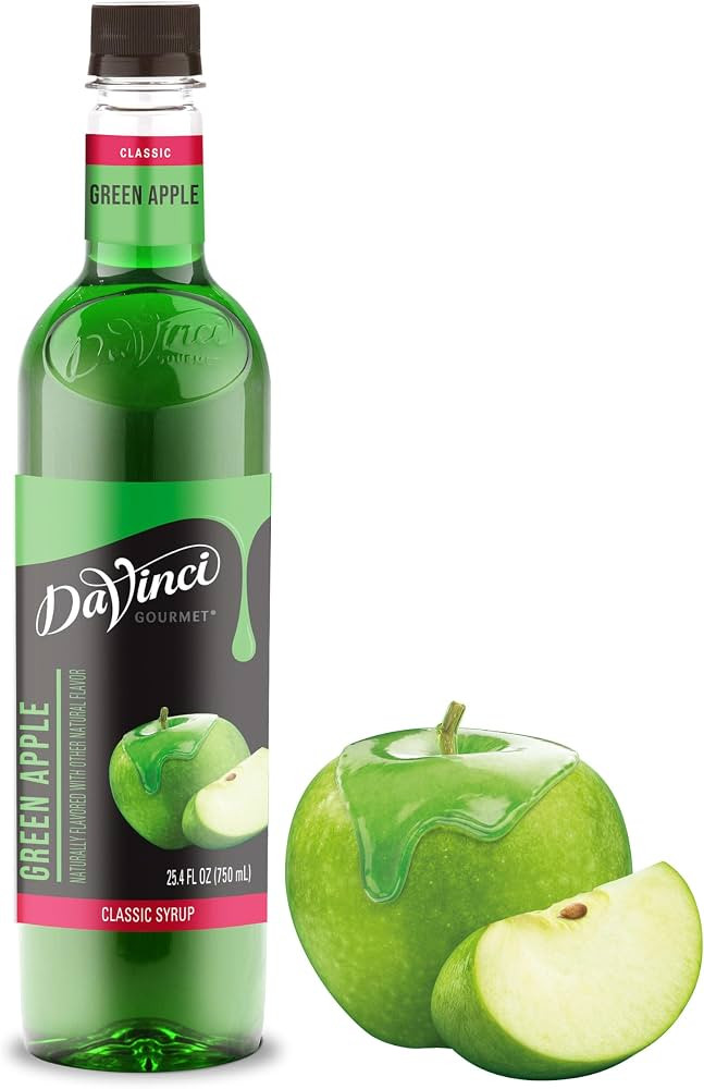DaVinci Gourmet Green Apple Syrup, 25.4 Fluid Ounces (Pack of 1) | Amazon (US)