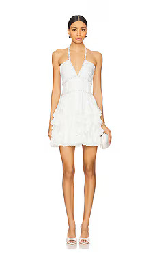 V. Chapman Sophie Mini Dress in White from Revolve.com | Revolve Clothing (Global)