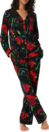 BedHead Pajamas x Trina Turk Print Stretch Organic Cotton Jersey Pajamas | Nordstrom | Nordstrom