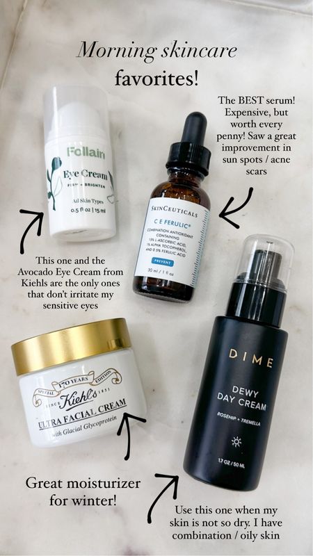 Morning skincare favorites! Also linked two affordable serum options



#LTKbeauty
