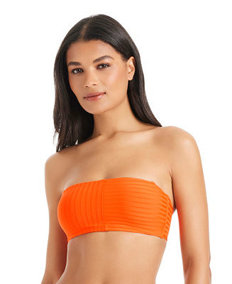 Sanctuary Women's Tie-Back Bandeau Bikini Top - Macy's | Macy's