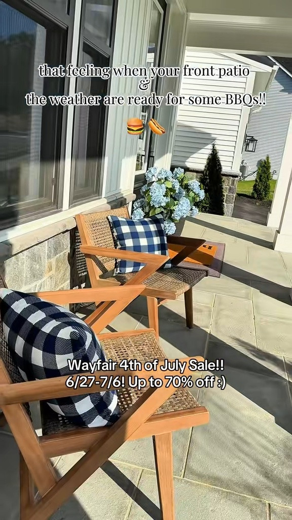 My favorite patio chairs and pillows! @Wayfair

#LTKSeasonal #LTKHome