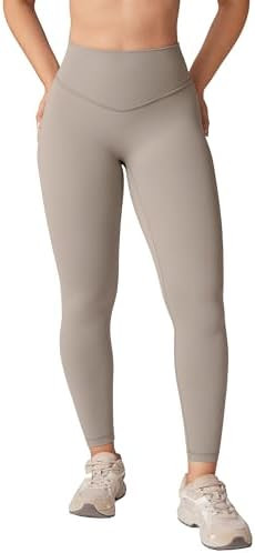 Hugcurve No Front Seam High Waisted Workout Leggings for Women Buttery Soft Yoga Pants Gym Athlet... | Amazon (US)