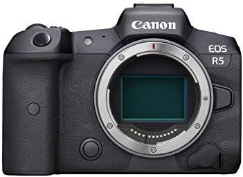 Canon EOS R5 Full-Frame Mirrorless Camera with 8K Video, 45 Megapixel Full-Frame CMOS Sensor, DIG... | Amazon (US)