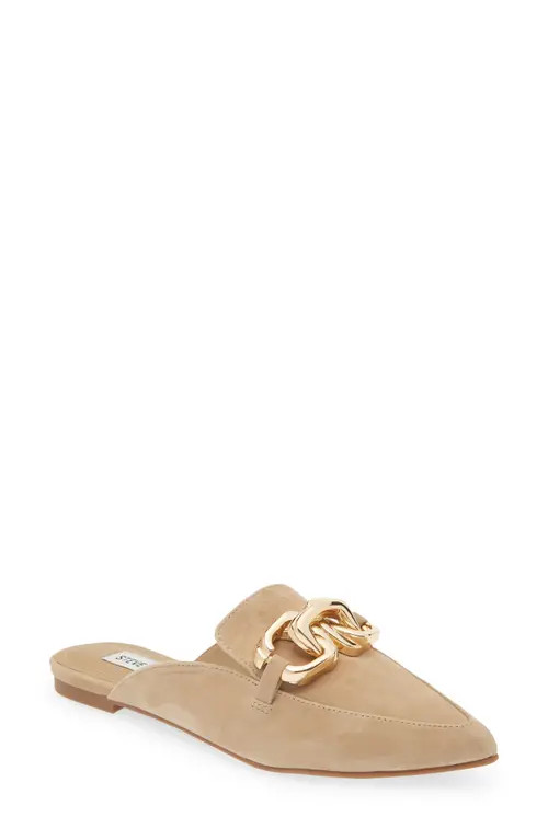 Steve Madden Friends Pointed Toe Mule in Tan Suede at Nordstrom, Size 7.5 | Nordstrom