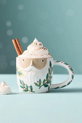Fotini Tikkou Mr. Claus Mug | Anthropologie (US)