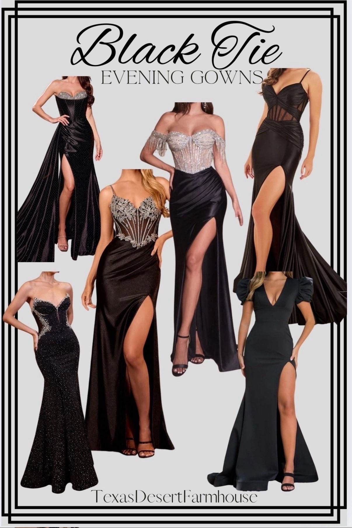 Black Tie Evening Gowns

25% of for cyber Monday and no code needed 

#blacktie #blacktieeveninggown #eveninggown #blacktieevent #formaleveninggown #formaldress #formal #blackdress #blackgown #gala #galadress #cybermonday #blackfriday #sale #30%off


#LTKParties #LTKStyleTip 

#LTKHoliday #LTKSaleAlert #LTKCyberWeek