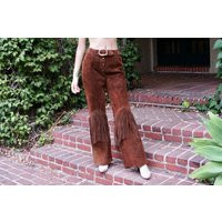 1960S Suede Fringe Pants/Chaps Rodeo Western | Etsy (US)