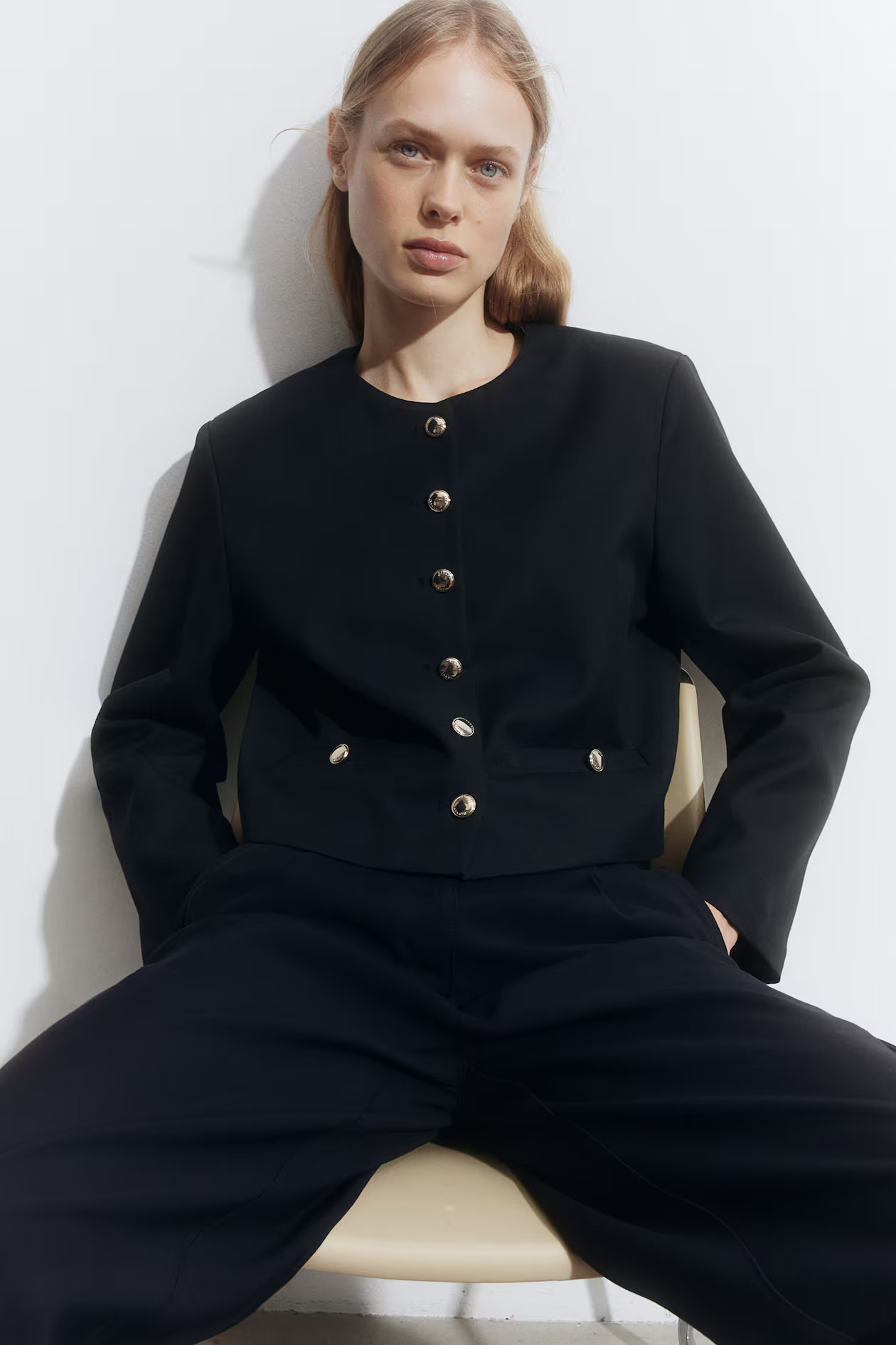 Short Jacket - Black - Ladies | H&M US | H&M (US + CA)