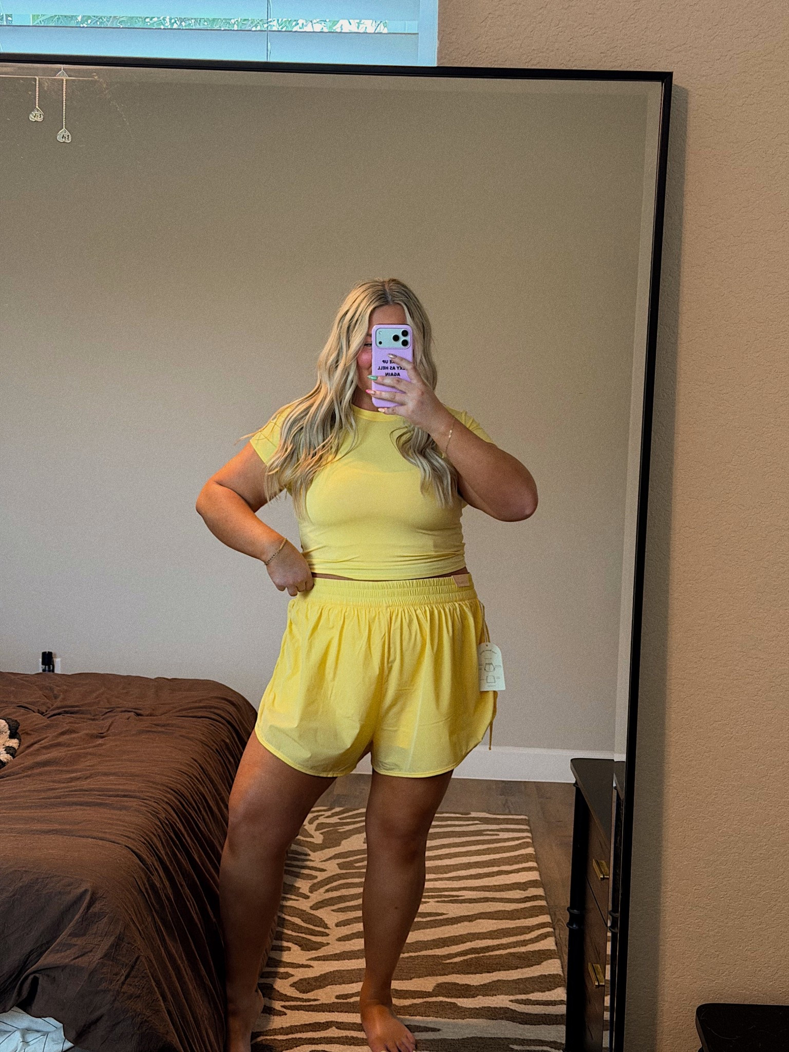 2x in each. Should’ve sized down in shorts 

#LTKActive #LTKfitnessgoals #LTKootd