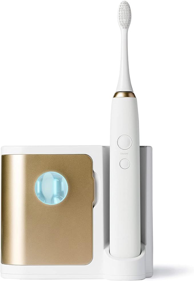 Vanity Planet Elements Ultrasonic Electric Toothbrush - Gold - Advanced Oral Care with UV Sanitiz... | Amazon (US)