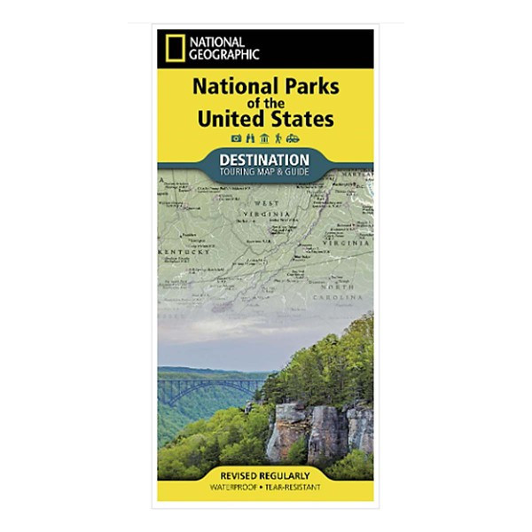 National Geographic Maps National Parks Of The US Map | Scheels