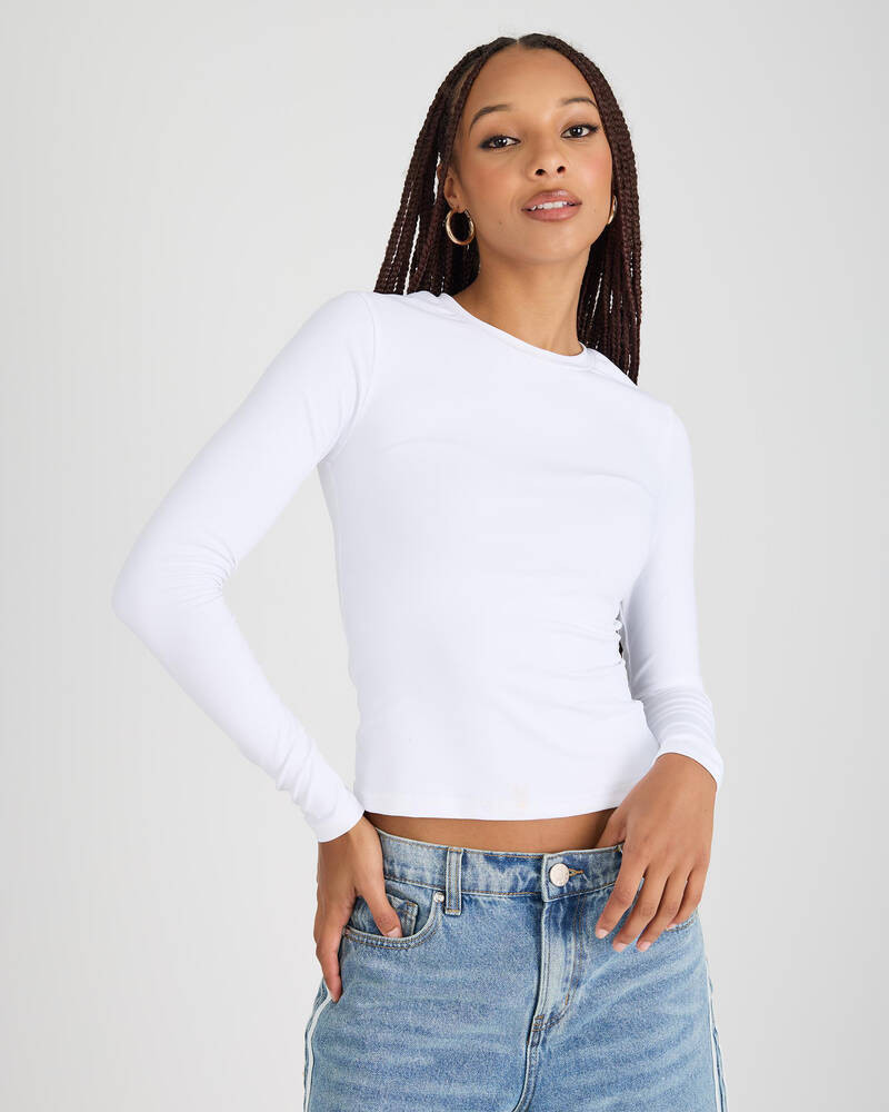 Basic Super Soft Long Sleeve Top | City Beach (US)